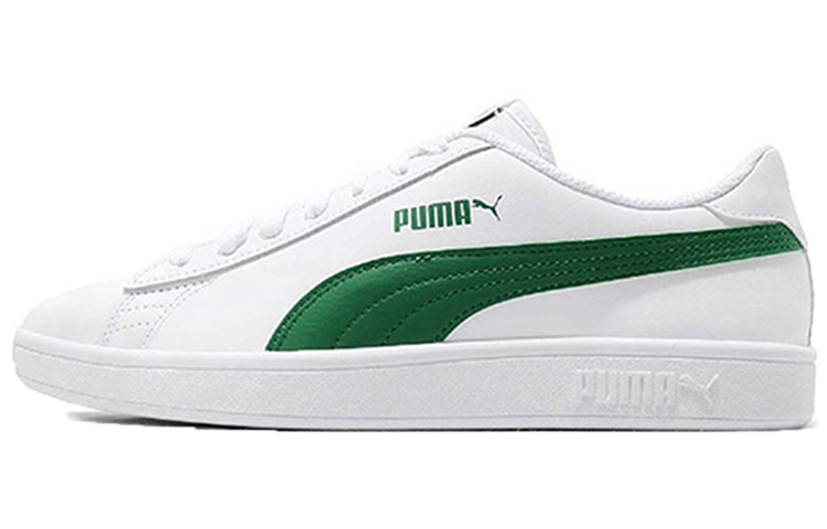 Puma Smash V2 L White Green — фото 5