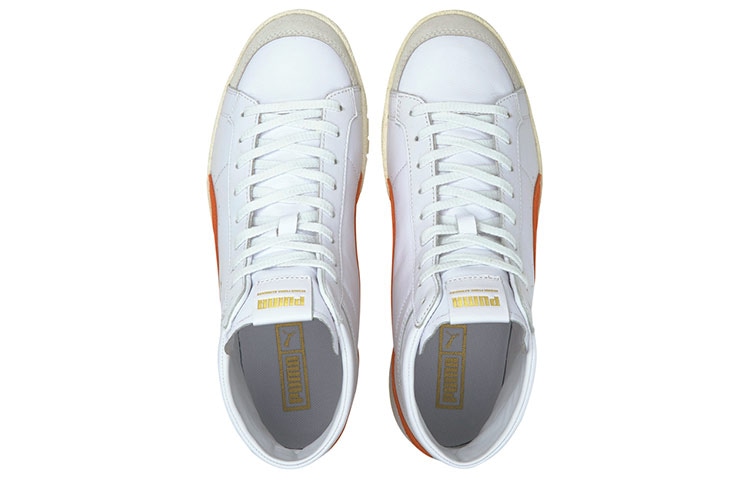 Puma Ralph Sampson 70 Mid Og White Orange — фото 9
