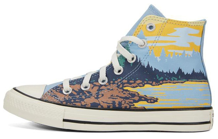 Converse Chuck Taylor High Top Ocean Blue — фото 5