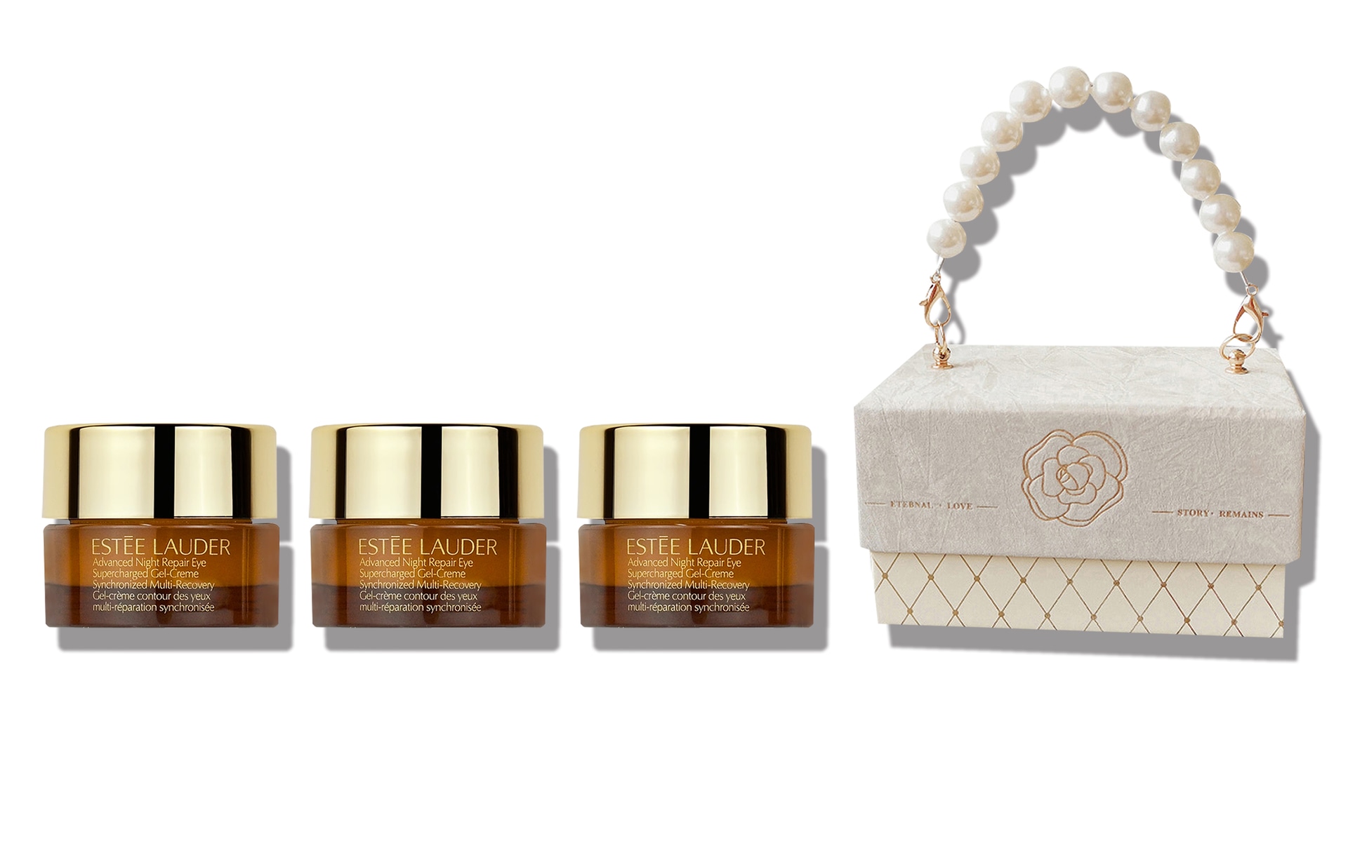 Estee Lauder (Арт. 小棕瓶眼霜珍珠小香风礼盒装) — фото 7
