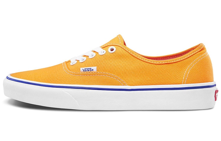 Vans Authentic Orange Yellow — фото 5