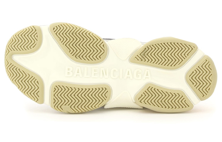 Balenciaga Triple S Grey Yellow — фото 4