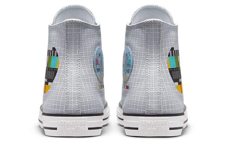 Converse Chuck Taylor All Star High Top Grey White — фото 9