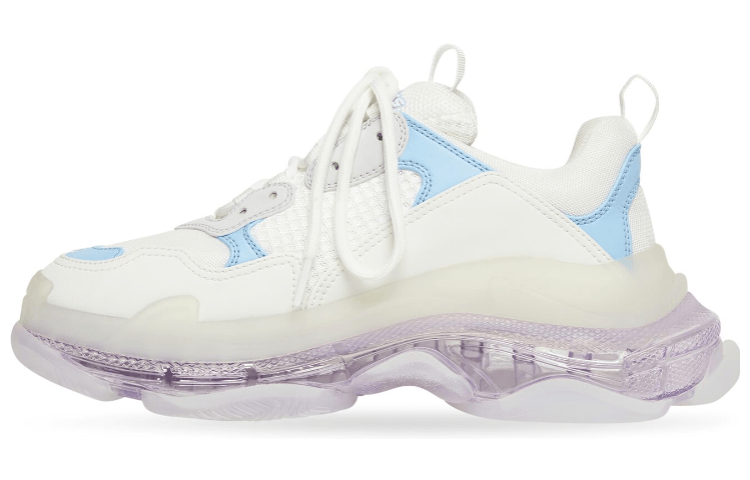 Balenciaga Triple S White Blue Purple — фото 5