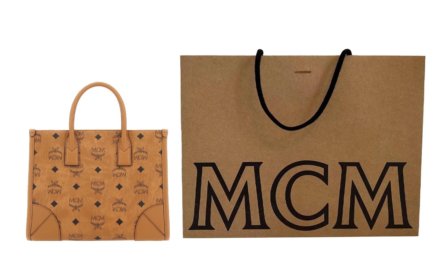 Mcm Visetos Mnchen Tote — фото 6