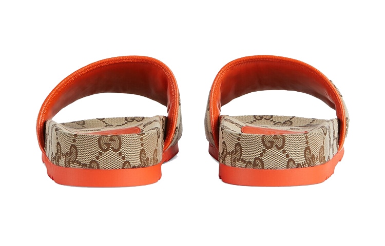 Gucci The North Face x Gucci Classic GG Canvas Slides — фото 9