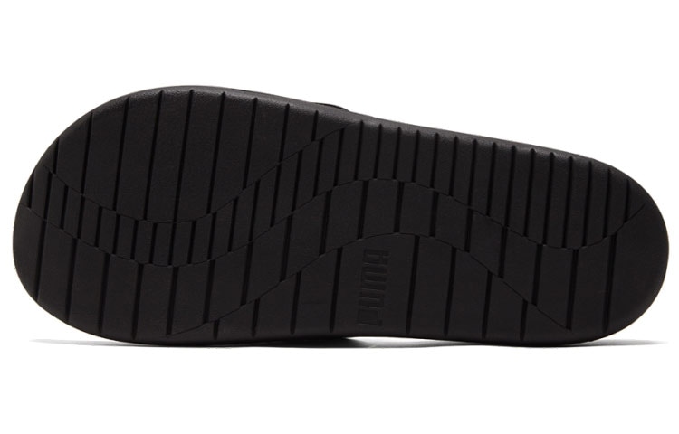 Puma Softride Slide Black White — фото 11