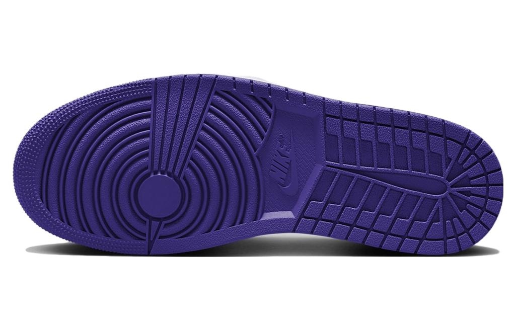 Jordan Air Jordan 1 Low White Black Purple — фото 9