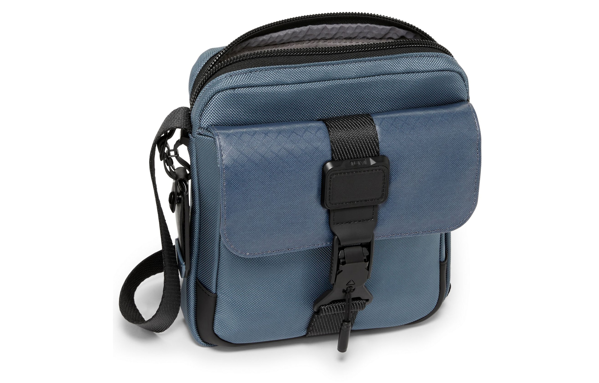 Tumi Junior Nylon Messenger Bag Blue — фото 1