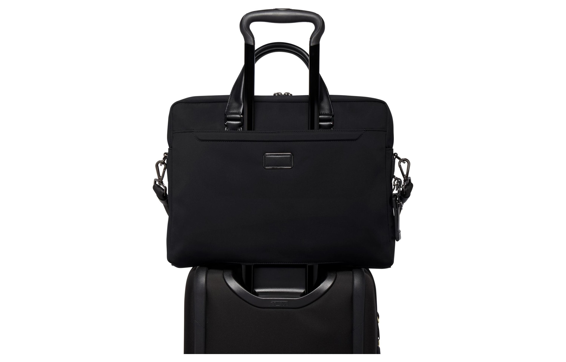 Tumi Nylon Briefcase Black — фото 3
