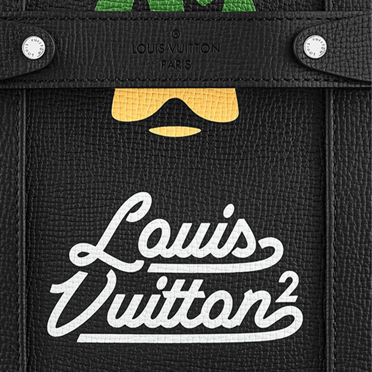 Louis Vuitton x NIGO Tote Journe Black — фото 4