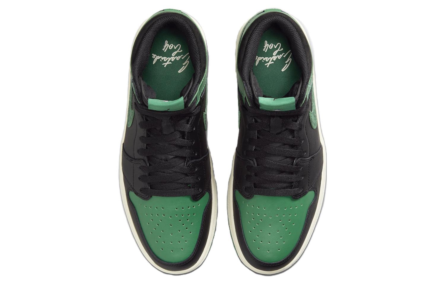 Jordan Air Jordan 1 High Golf Green Black — фото 9