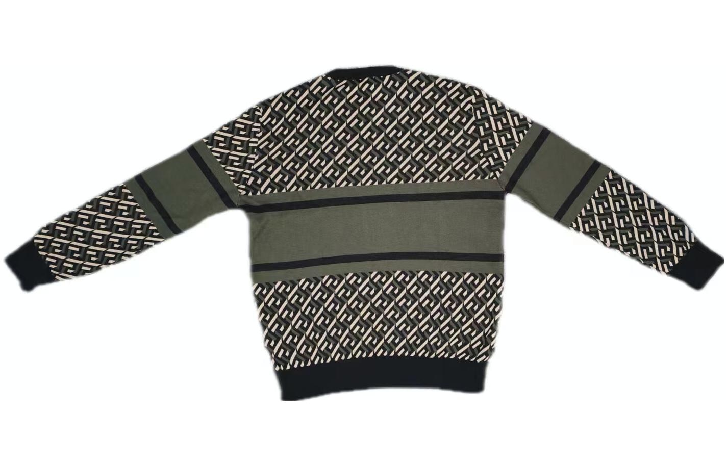 Versace Medusa Crewneck Sweater Green — фото 1