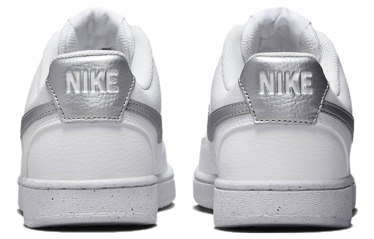 Nike Court Vision 1 Low Next Nature White Silver — фото 10