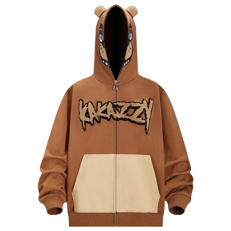 Kakazzy Bear Hoodie Full Zip — фото 1