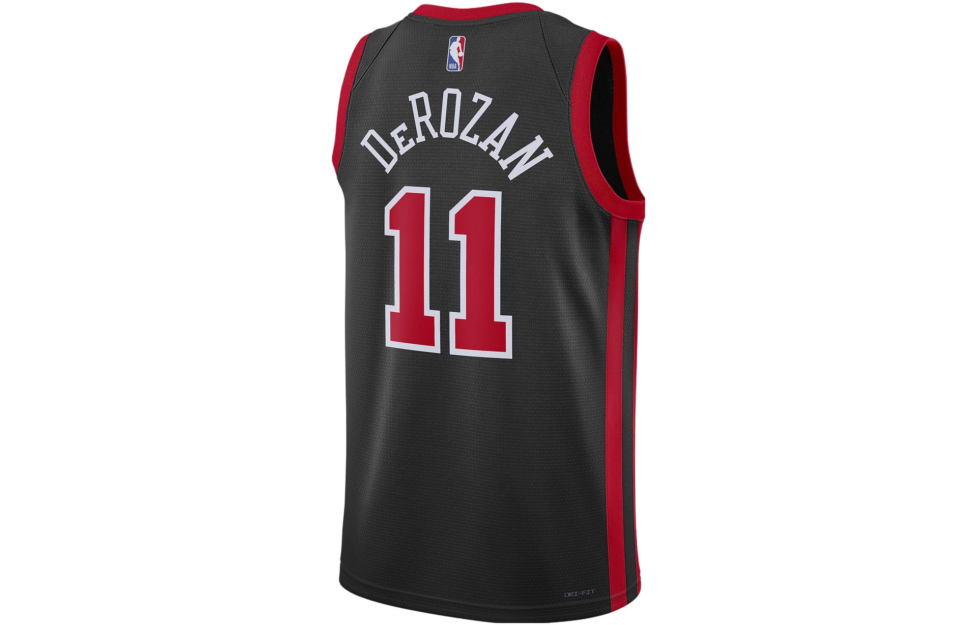 Nike Dri-Fit NBA Swingman Jersey Chicago Bulls DeMar DeRozan 11 Black — фото 1