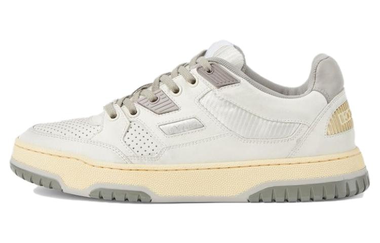 Gucci Leather Low Top Sneakers Off-White — фото 5