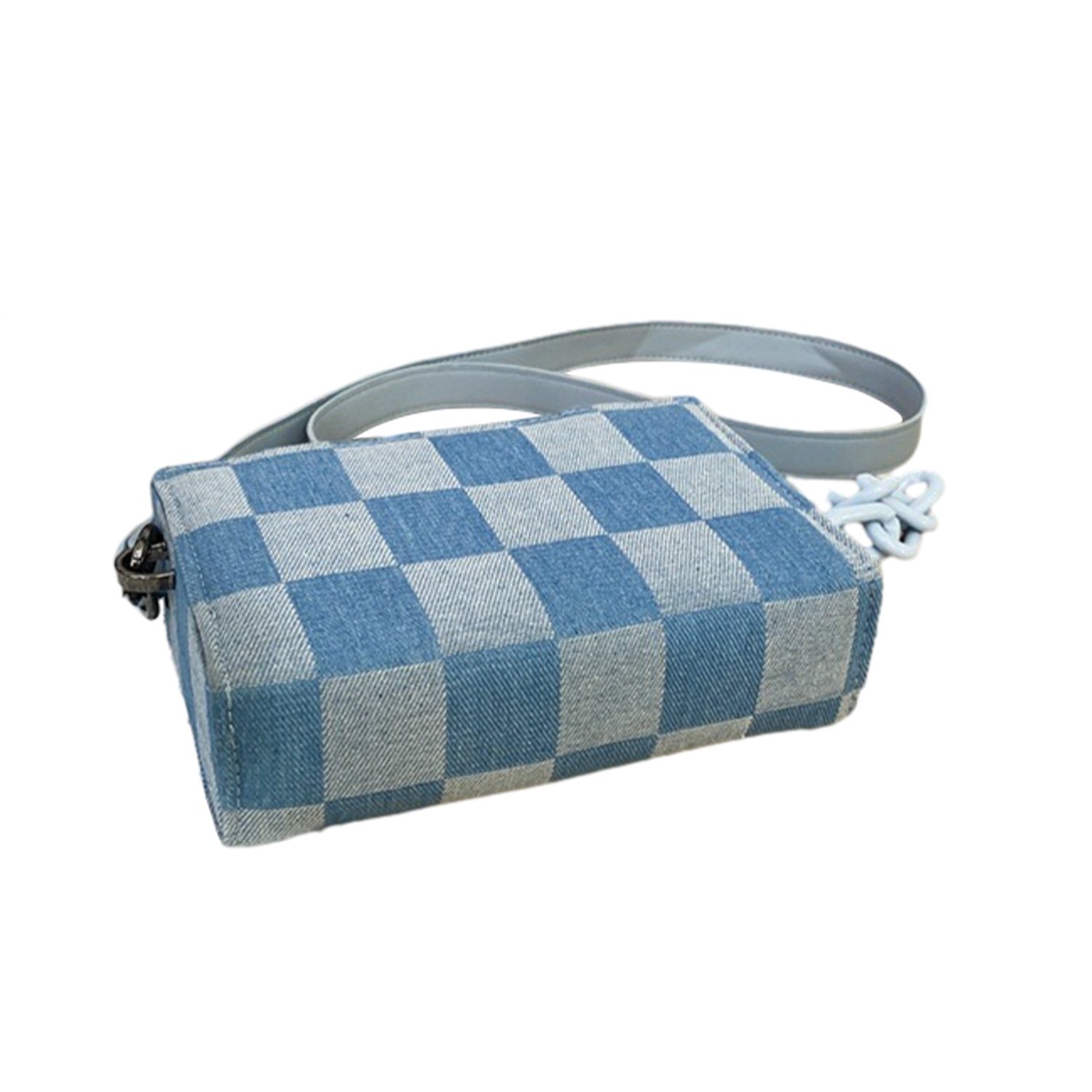 Slazenger Denim Checkerboard Shoulder Bag — фото 5