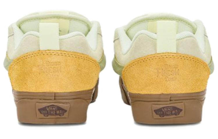 Vans Knu Skool Yellow Green — фото 10