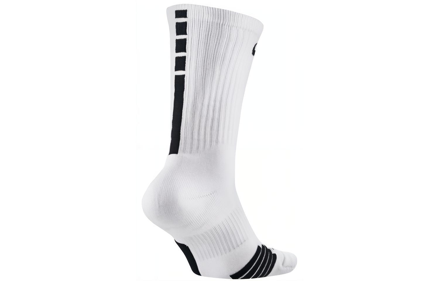 Nike NBA Elite Crew White Socks — фото 2