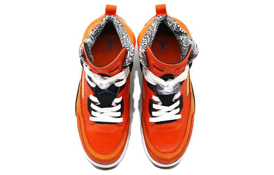 Jordan Spizike Knicks Orange Blue — фото 8