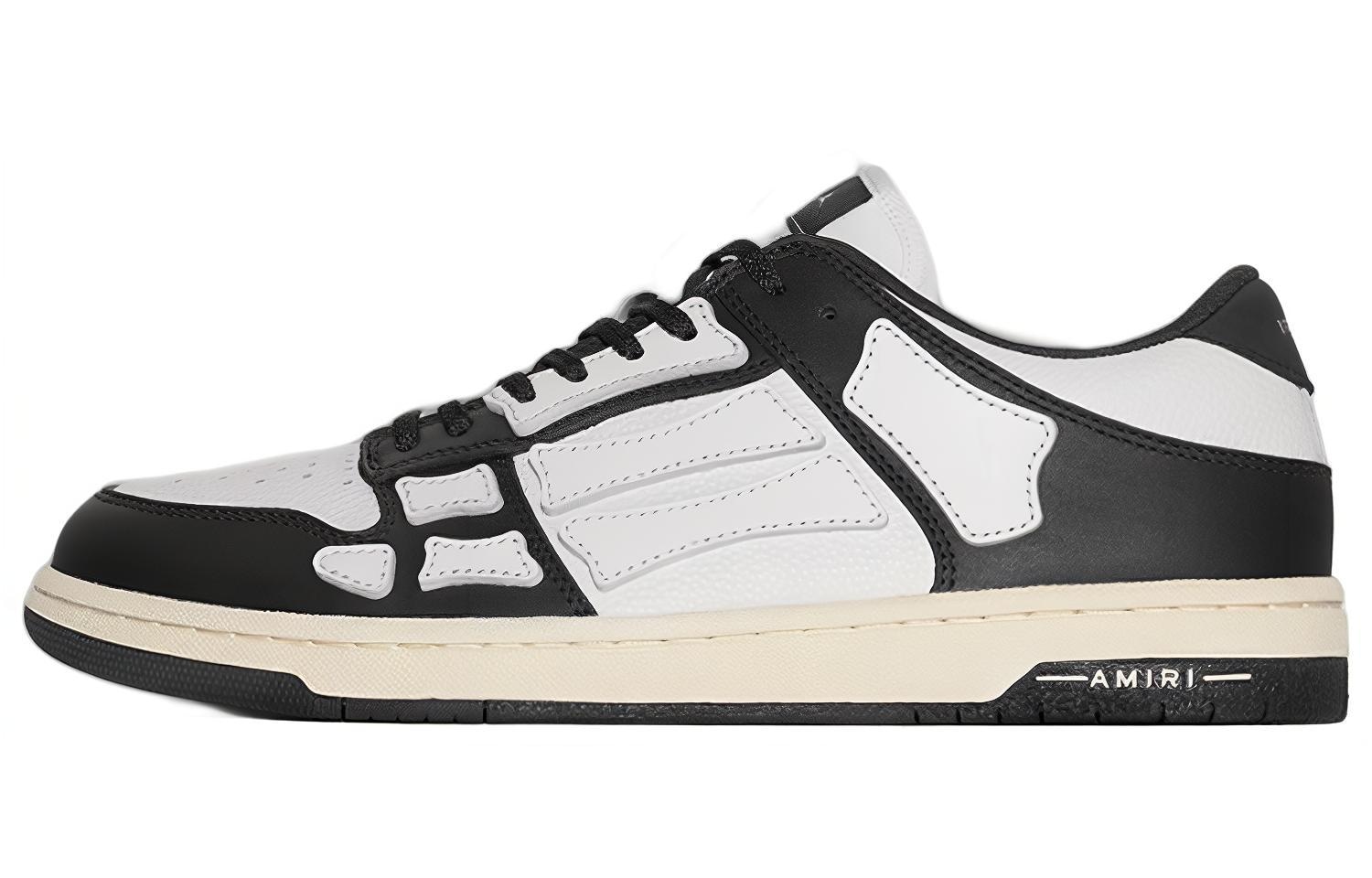 Amiri Bone Low Top White Black — фото 5