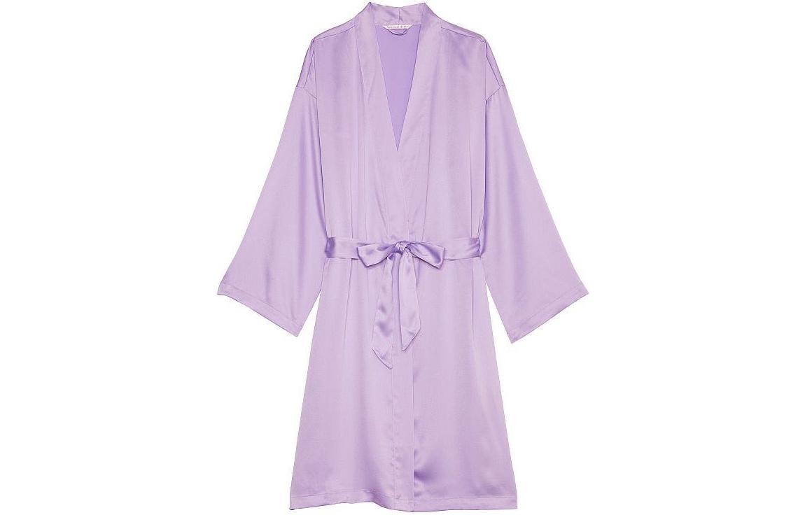 Victoria'S Secret Satin Midi Robe