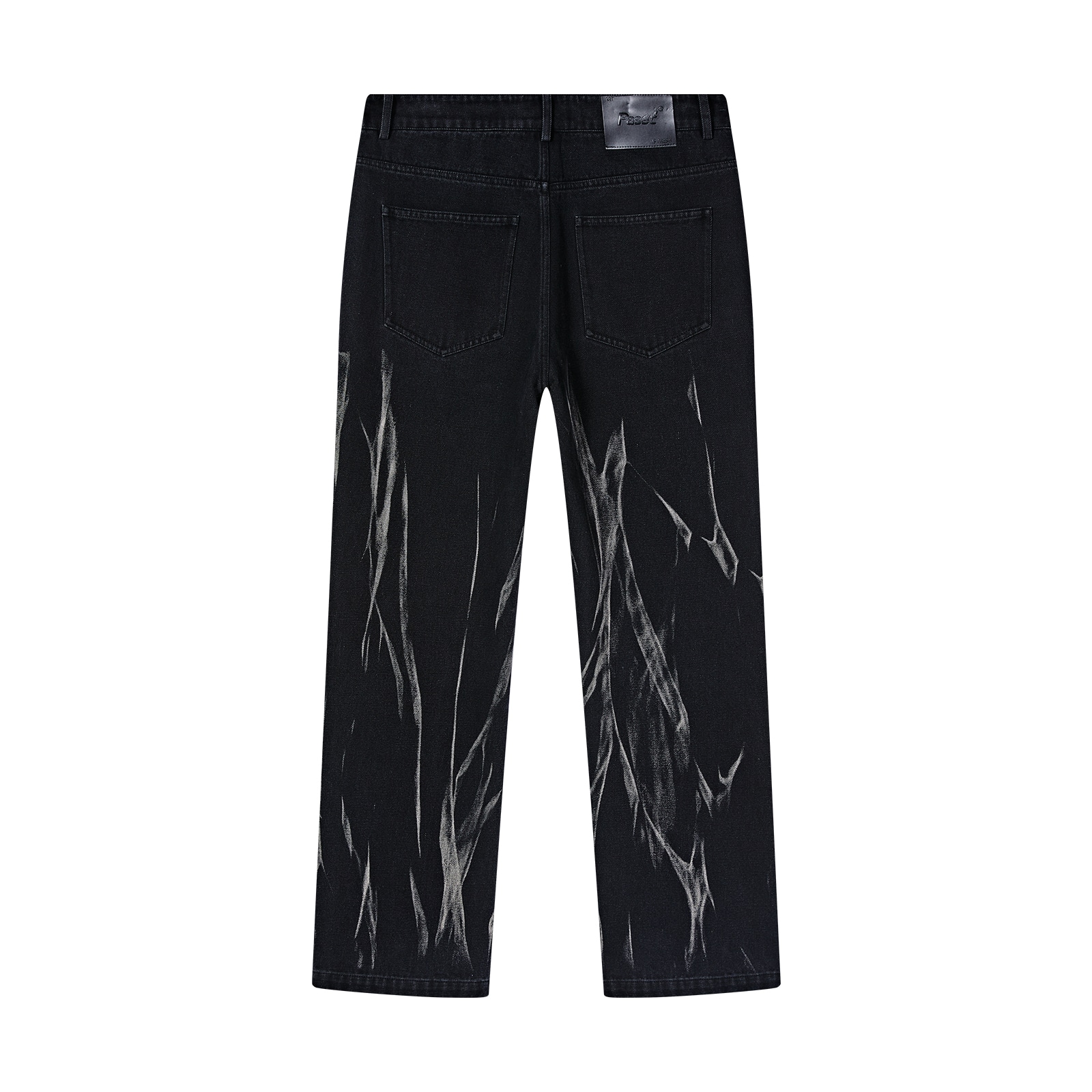 Paset Straight Jeans Black — фото 1