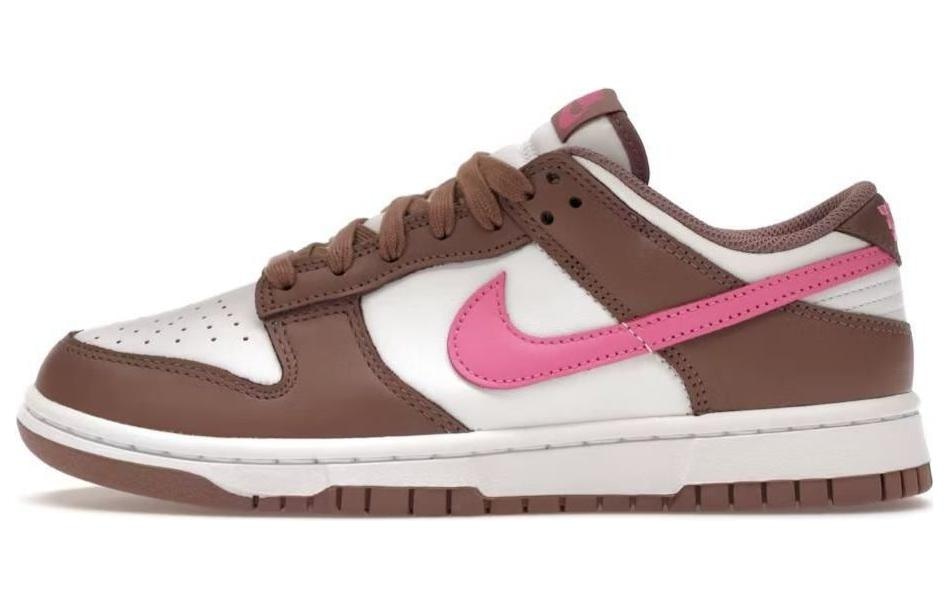 Nike Dunk Low Brown White Pink — фото 4