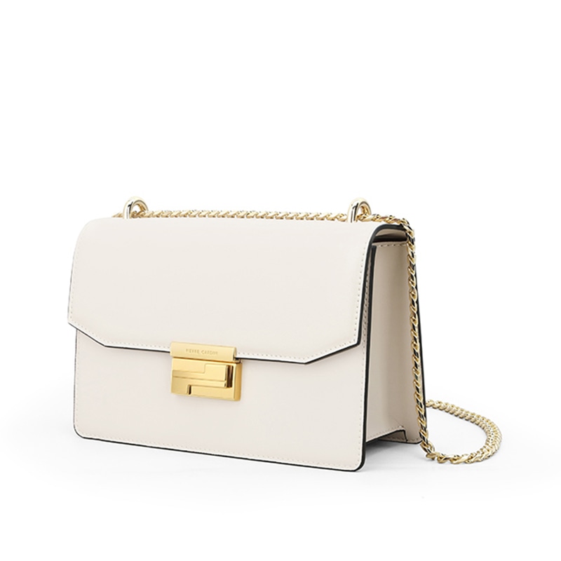 Pierre Cardin Chain Leather Shoulder Bag — фото 2