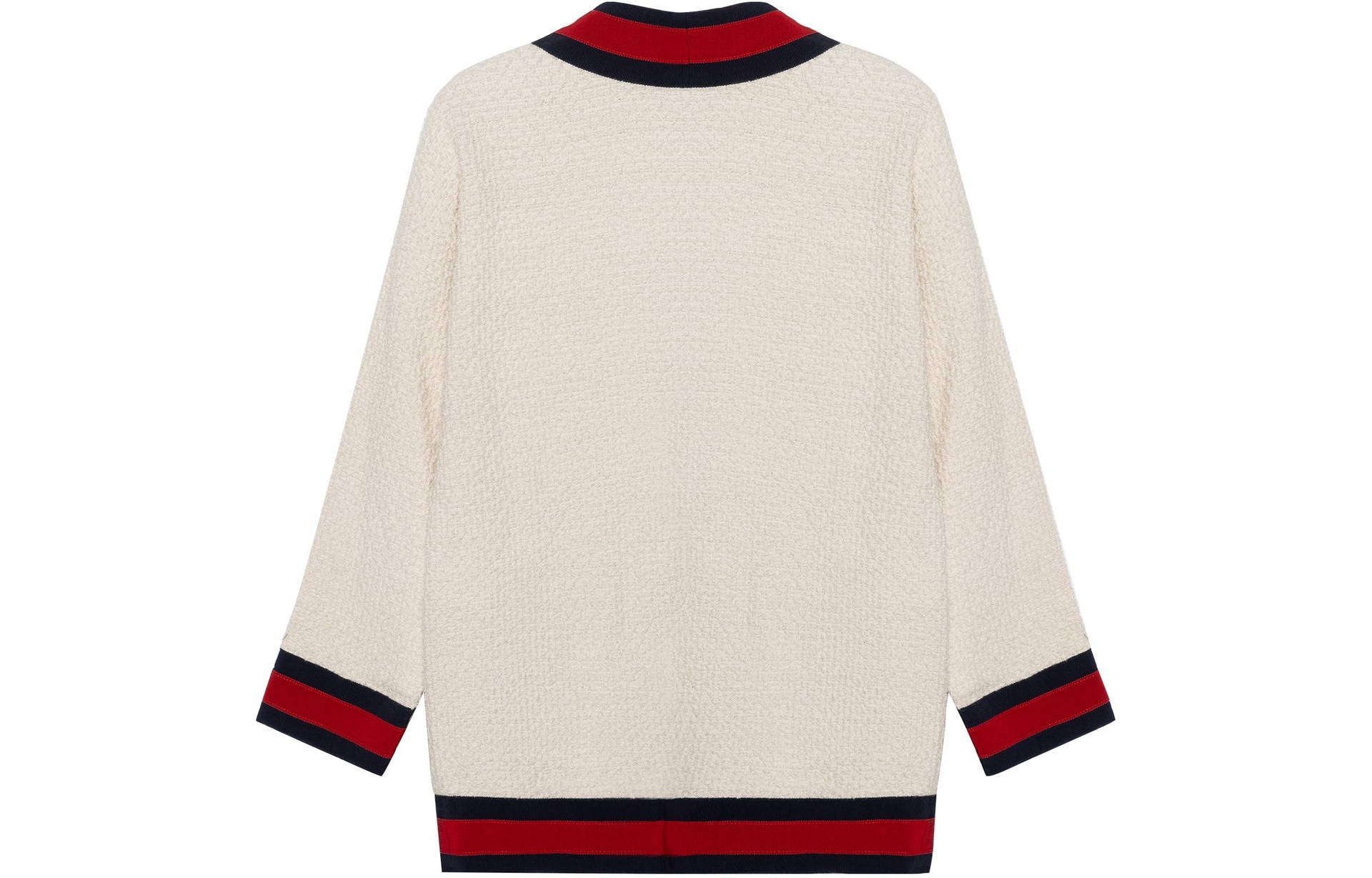 Gucci Tweed Jacket White — фото 1