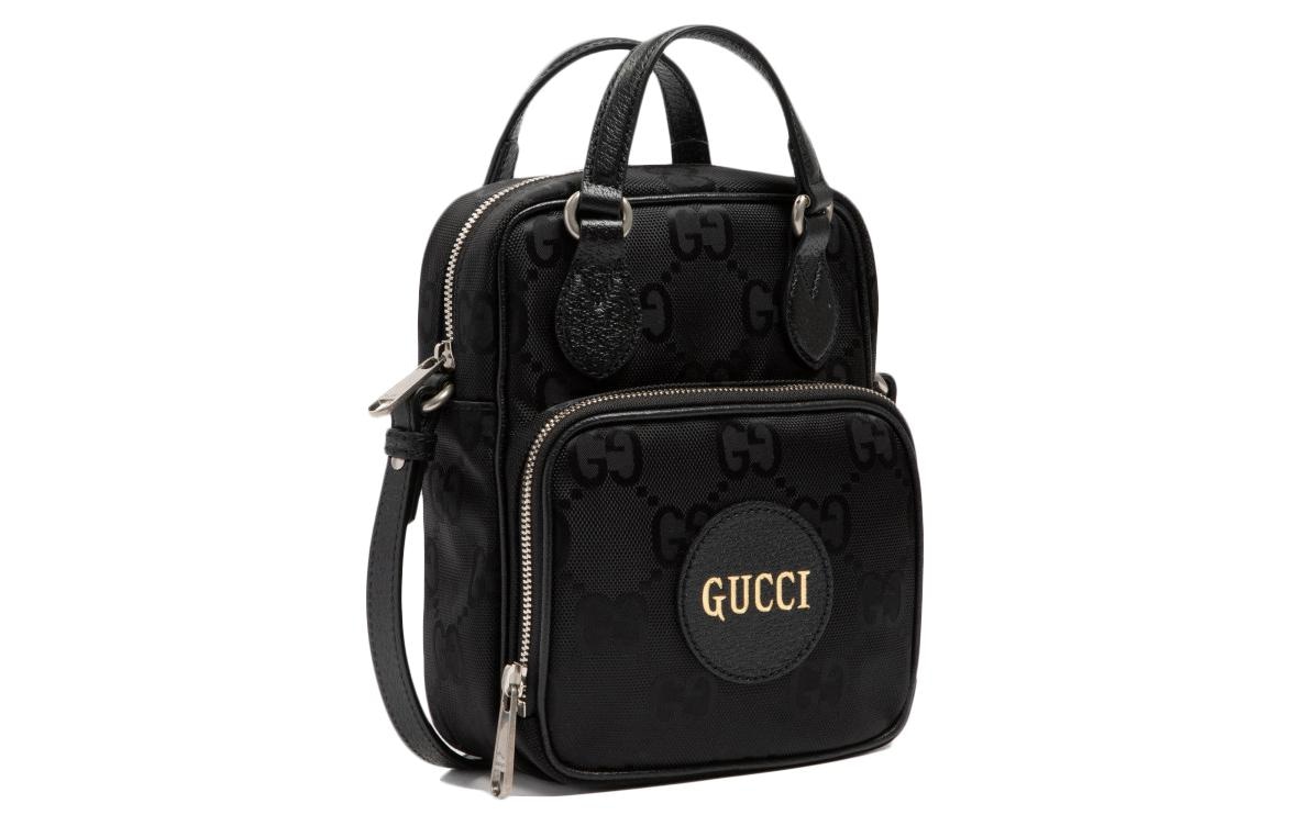 Gucci Off The Grid Nylon Tote Bag Black — фото 1