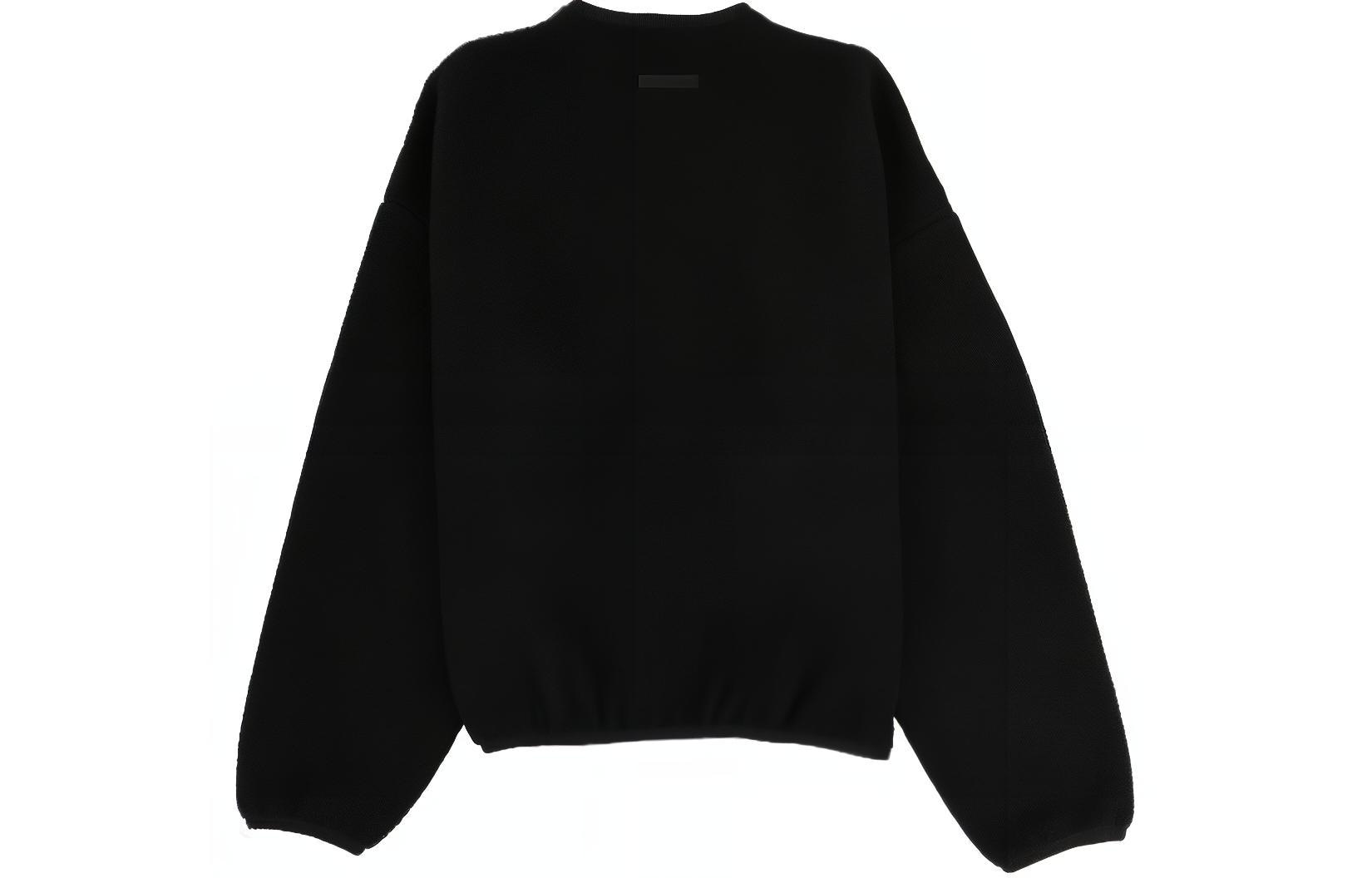 Fear Of God Essentials Crewneck Sweater Jet Black — фото 7