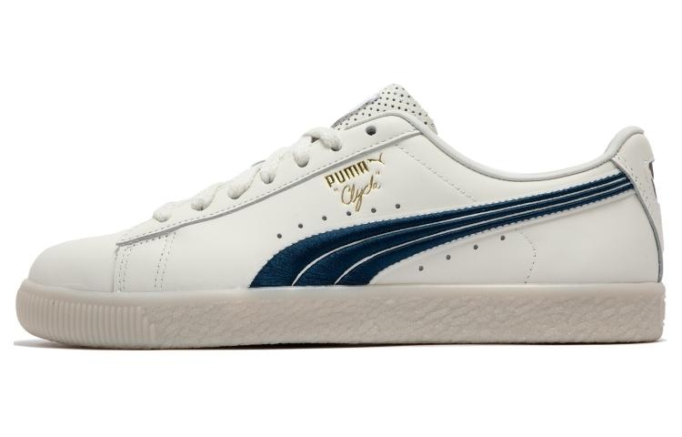 Puma Clyde Classics White Blue — фото 8