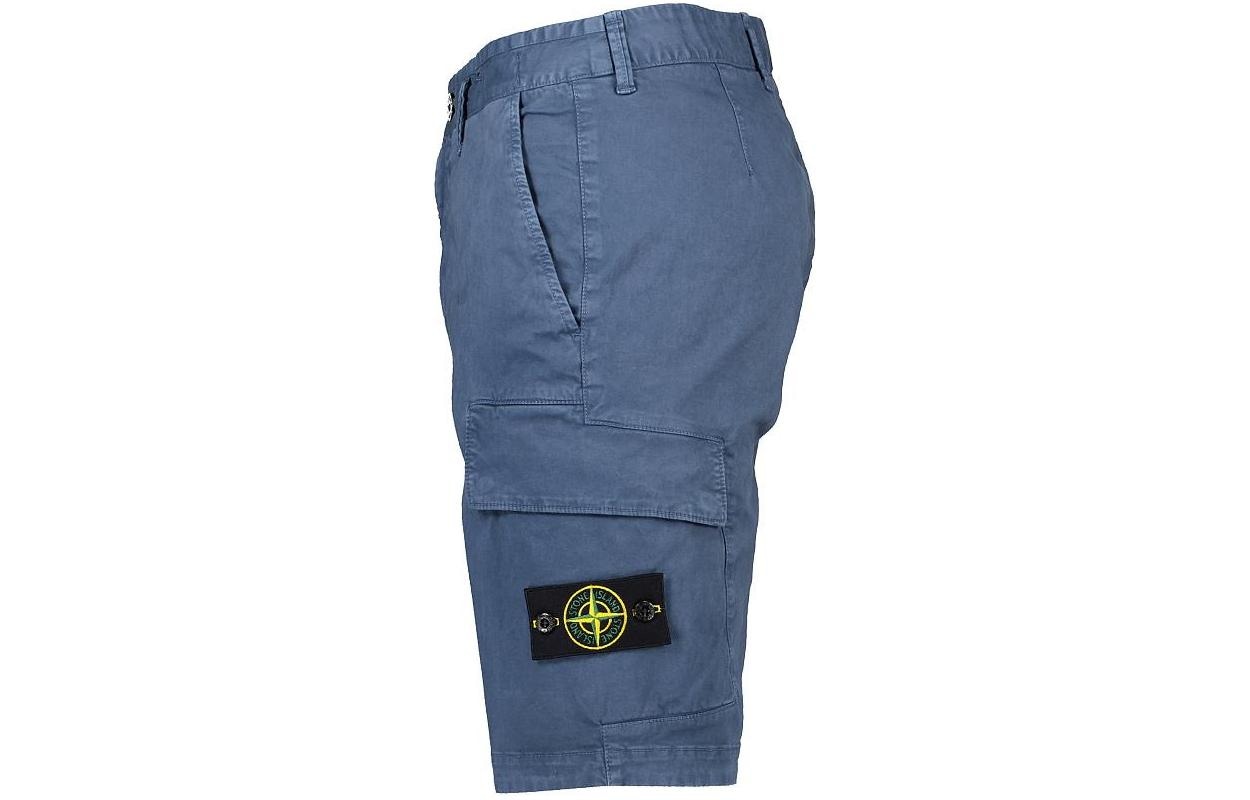 Stone Island SS24 Light Blue Shorts — фото 2