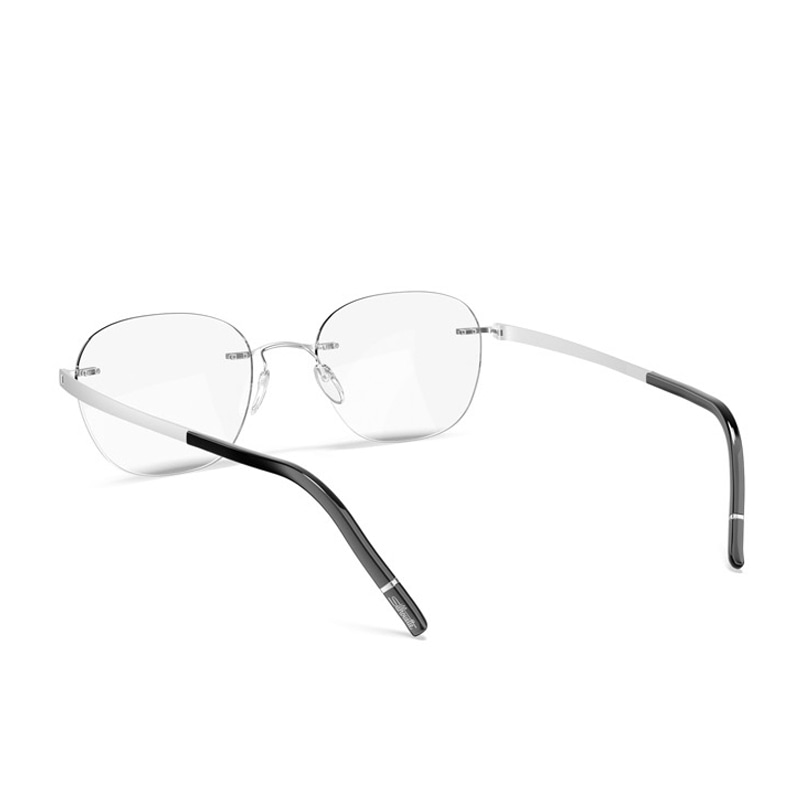 Silhouette Frameless Square Optical Glasses — фото 9