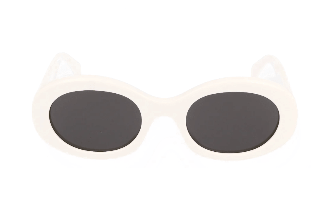 Очки Celine Oval Sunglasses White