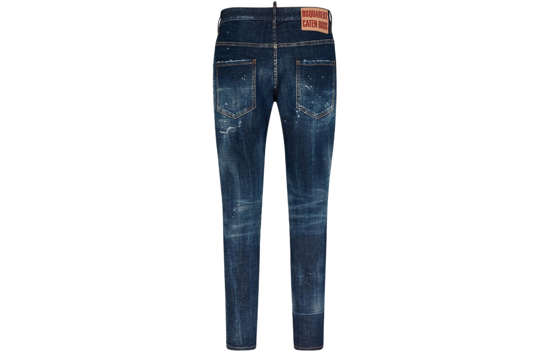 Dsquared 2 DSQUARED2 Navy Blue Jeans — фото 7