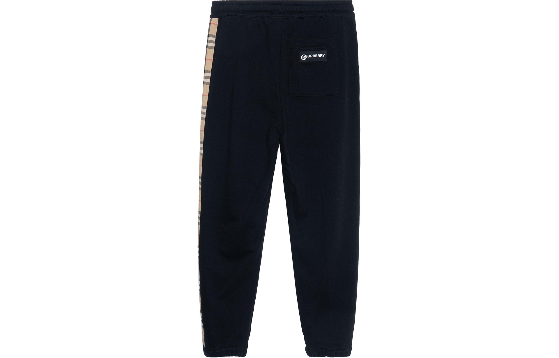 Burberry Check Jogger Pants Black — фото 1