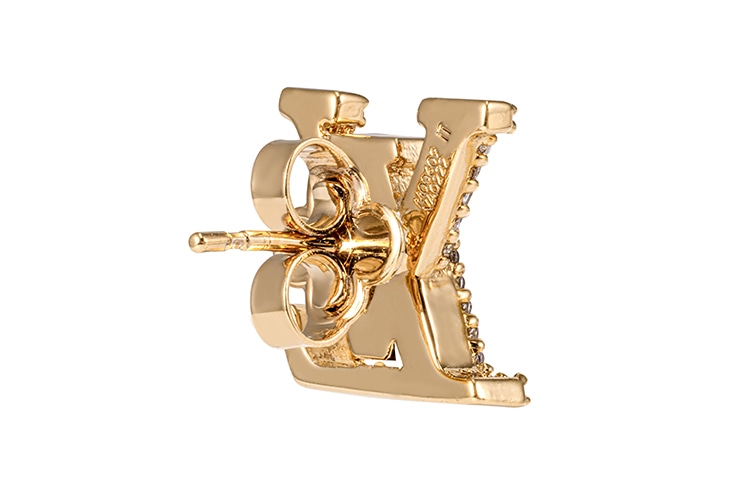 Louis Vuitton LV Iconic Earrings Gold — фото 3