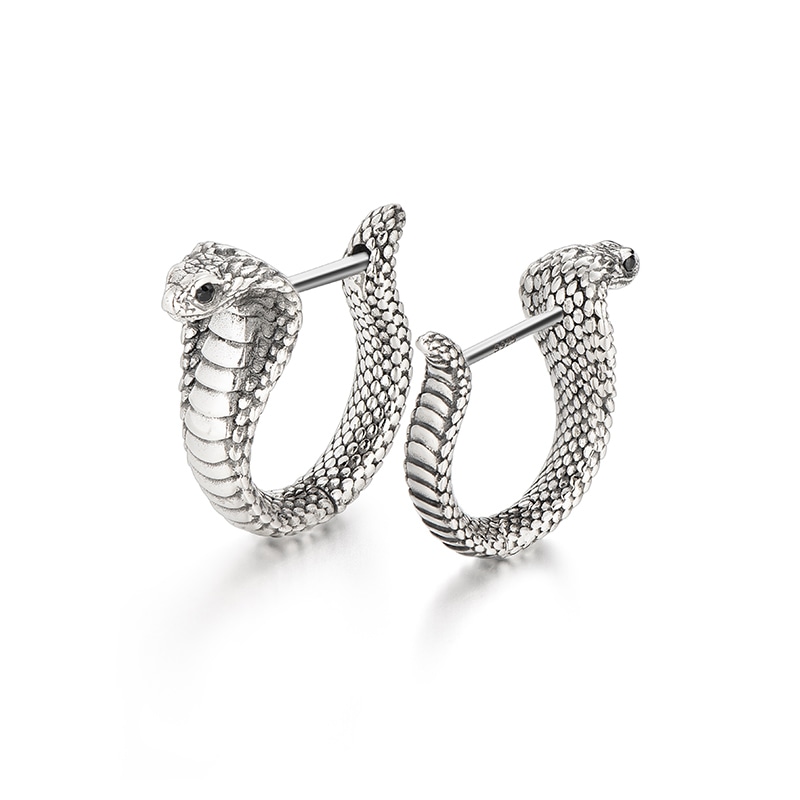 Ideagemer Cobra Earrings Silver 925 — фото 5