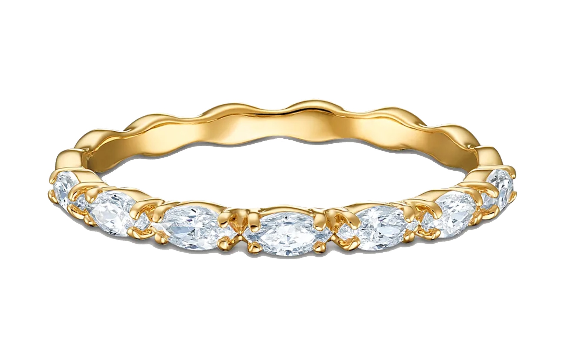 Swarovski Vittore Marquise Ring White Gold Tone — фото 1