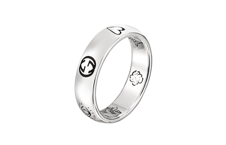 Gucci Blind For Love Silver Ring — фото 7