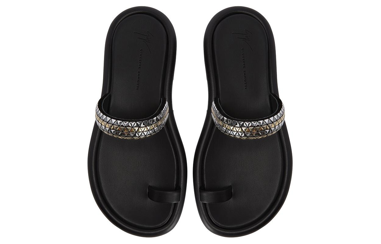 Giuseppe Zanotti GZ Slides Black — фото 7