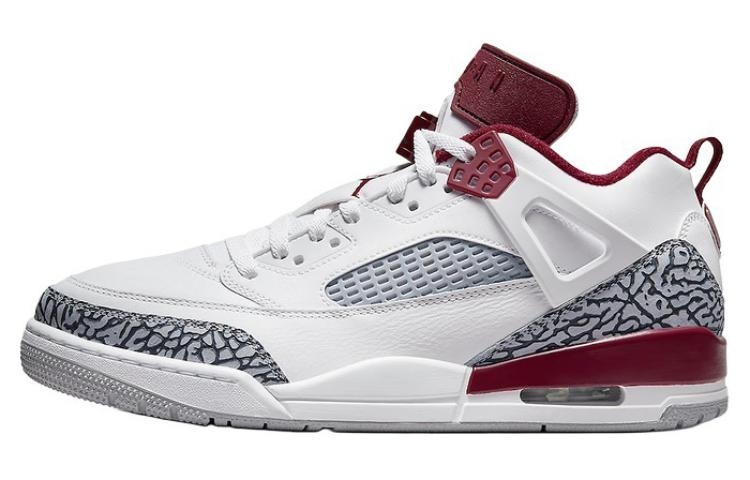 Jordan Spizike Low White Red — фото 5