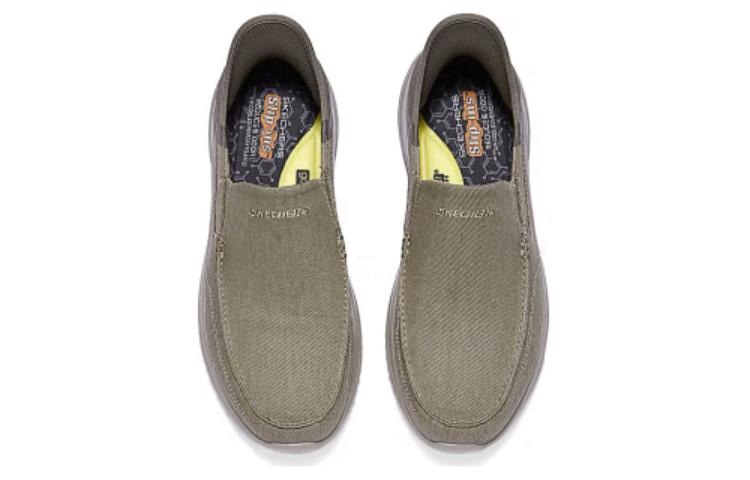 Skechers Slip-Ins Khaki — фото 8