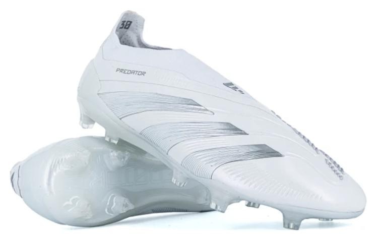Adidas Predator 24 Elite Low FG White Silver — фото 7