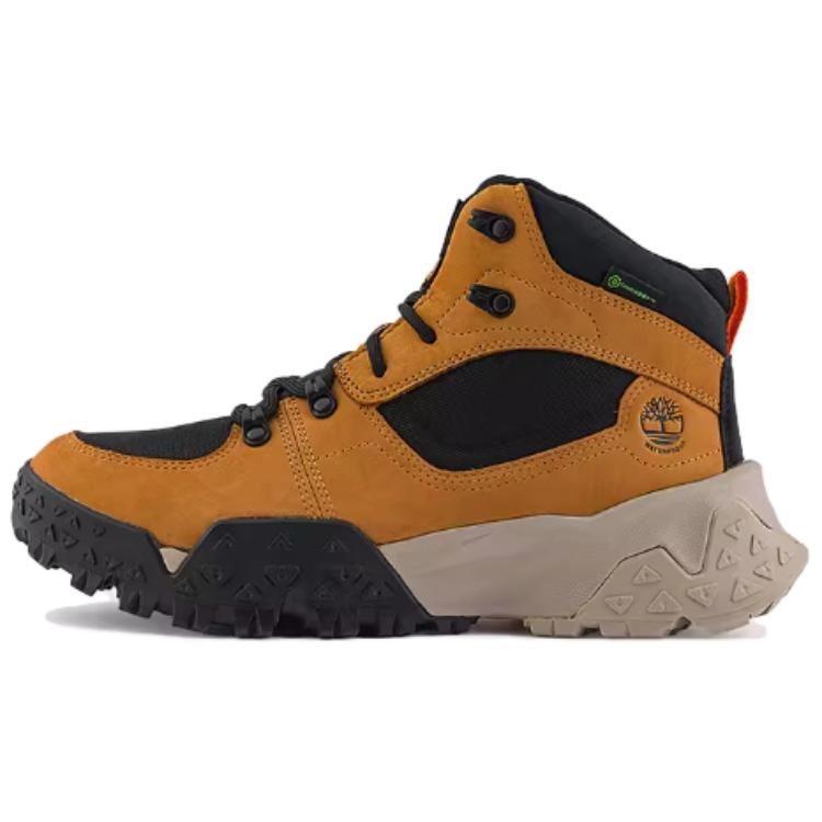 Timberland Motion Scramble Mid Hiking Shoes Wheat — фото 5