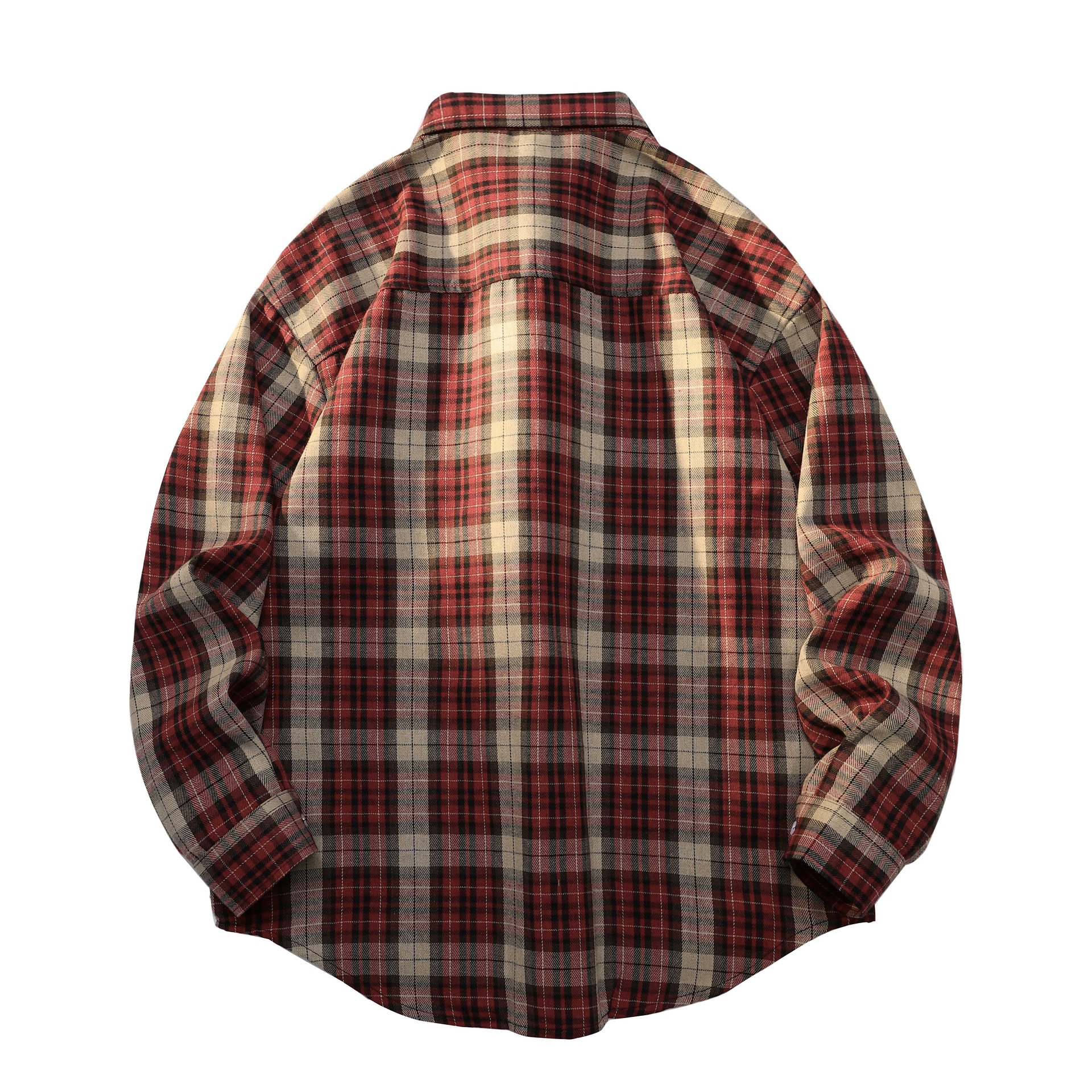 Brumaire Plaid Shirt Red — фото 2
