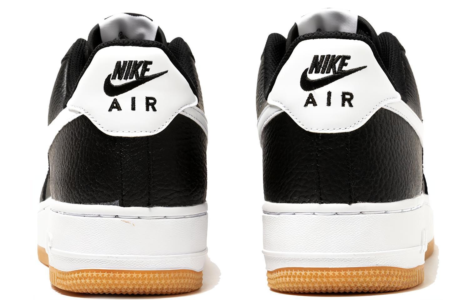 Nike Air Force 1 '07 Low Black White — фото 8